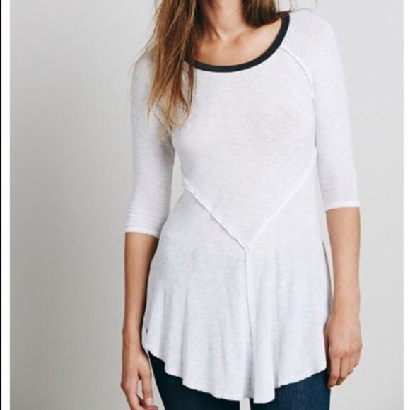 Free People Tops - Intimately Free People L/S  Rayon Mesh Knit Tunic Top Size S/P Rust Color